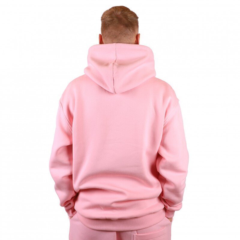 Džemperis vīriešiem Hoodie Pink, rozā cena un informācija | Vīriešu jakas | 220.lv