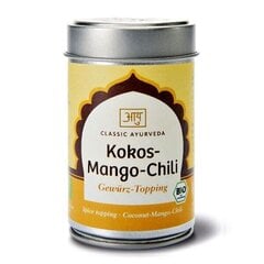 Klasisks ājurvēdas kokosriekstu, mango un čili garšvielu maisījums, 60 g цена и информация | Специи, наборы специй | 220.lv