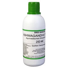 Masāžas eļļa Sree Sankara Ashwagandha Thailam, 250 ml cena un informācija | Ķermeņa krēmi, losjoni | 220.lv