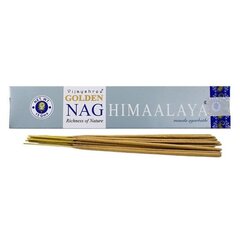 Ароматические палочки Vijayshree Golden Nag Himaalaya, 15 г цена и информация | Ароматы для дома | 220.lv