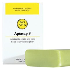 Attīrošas ziepes ar sēru sejas ādai, BIOAPTA APTASAP S, 100 g cena un informācija | Sejas ādas kopšana | 220.lv