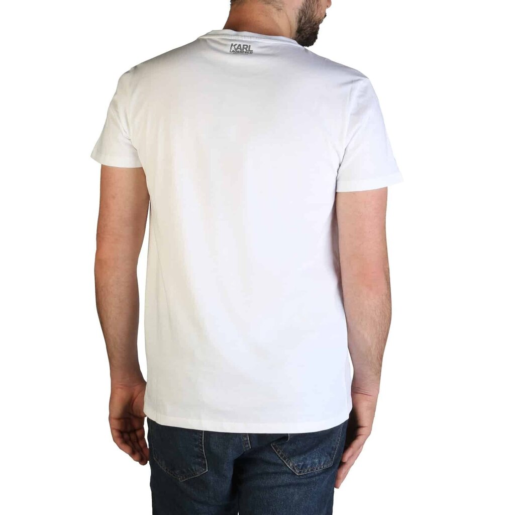 T-krekls vīriešiem Karl Lagerfeld, balts cena un informācija | Vīriešu T-krekli | 220.lv