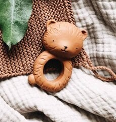 Košļājamā rotaļlieta - Lācis - A Little Lovely Company (Teething ring: Bear) cena un informācija | Zobu riņķi | 220.lv