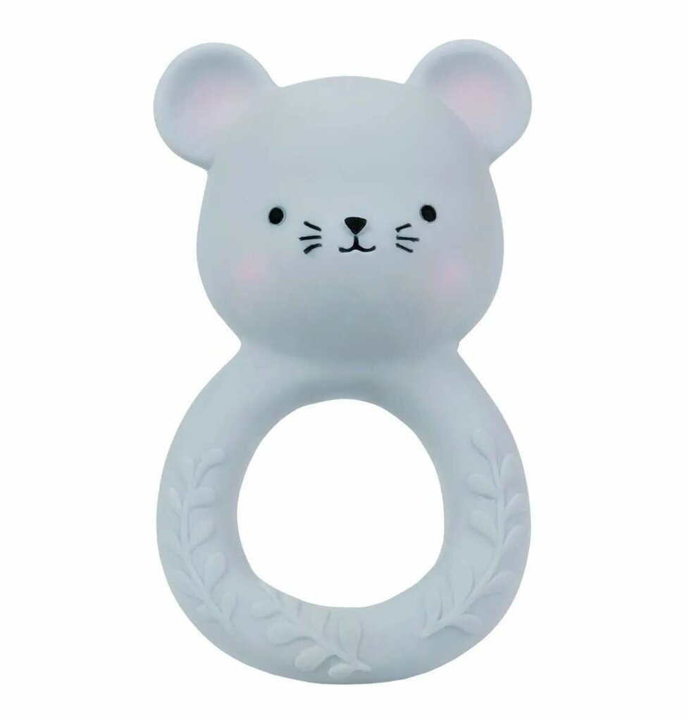 Košļājamā rotaļlieta - Pele - A Little Lovely Company (Teething ring: Mouse) cena un informācija | Zobu riņķi | 220.lv