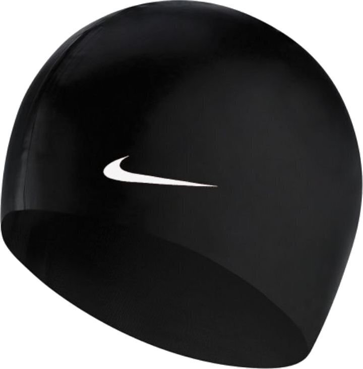 Peldēšanas cepure Nike Os Solid WM 93060-011, melns цена и информация | Peldcepures | 220.lv