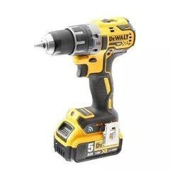 Akumuliatorinis suktuvas - gręžtuvas DeWalt DCD708P2T-QW цена и информация | Шуруповерты, дрели | 220.lv