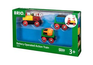 BRIO lokomatīve Action, 33319 cena un informācija | Rotaļlietas zēniem | 220.lv