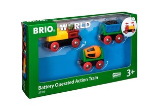 Brio B/O Action Train 63331900 цена и информация | Конструктор автомобилей игрушки для мальчиков | 220.lv