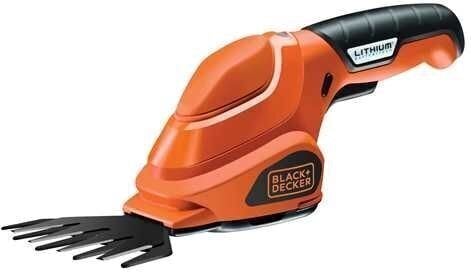 Akumulatora zāles un dzīvžoga šķēres Black&Decker GSL 200 3,6V цена и информация | Dzīvžogu un zāles šķēres | 220.lv