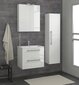 Piekaramais vannas istabas skapis ar izlietni SCANDIC CA60DR2B/P cena un informācija | Vannas istabas skapīši | 220.lv