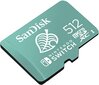 MEMORY MICRO SDXC 512GB UHS-I/SDSQXAO-512G-GNCZN SANDISK цена и информация | Atmiņas kartes mobilajiem telefoniem | 220.lv