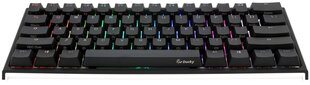 Ducky One 2 Mini RGB Black US Cherry MX Red Switches MX- RGB-LEDsUS цена и информация | Клавиатуры | 220.lv