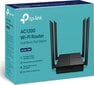 Wireless Router|TP-LINK|Router|1200 Mbps|1 WAN|4x10/100/1000M|ARCHERC64 cena un informācija | Rūteri (maršrutētāji) | 220.lv