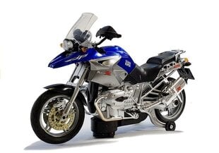 Аккумуляторный мотоцикл с подсветкой и звуком цена и информация | Конструктор автомобилей игрушки для мальчиков | 220.lv
