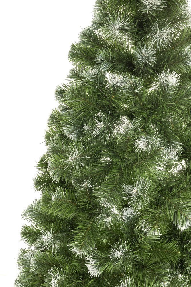 Mākslīgā Ziemassvētku eglīte 220 cm ar sniegu цена и информация | Mākslīgās egles, vainagi, statīvi | 220.lv