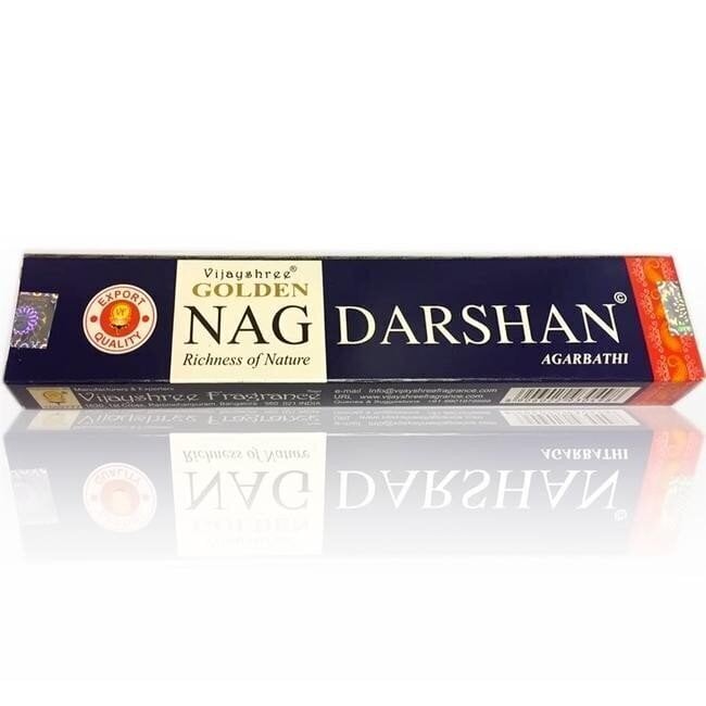 Vīraka kociņi Vijayshree Golden Nag Darshan, 15 g cena un informācija | Mājas aromāti | 220.lv