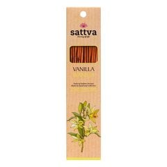 Палочки благовоний Vanilla Sattva Ayurveda, 15 шт. цена и информация | Ароматы для дома | 220.lv