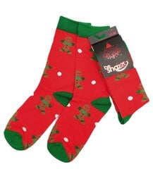Рождественские носки детские be Snazzy, Biscuit цена и информация | Носки, колготки для девочек | 220.lv