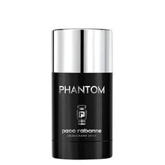 Zīmuļveida dezodorants Paco Rabanne Phantom vīriešiem, 75 ml цена и информация | Парфюмированная мужская косметика | 220.lv