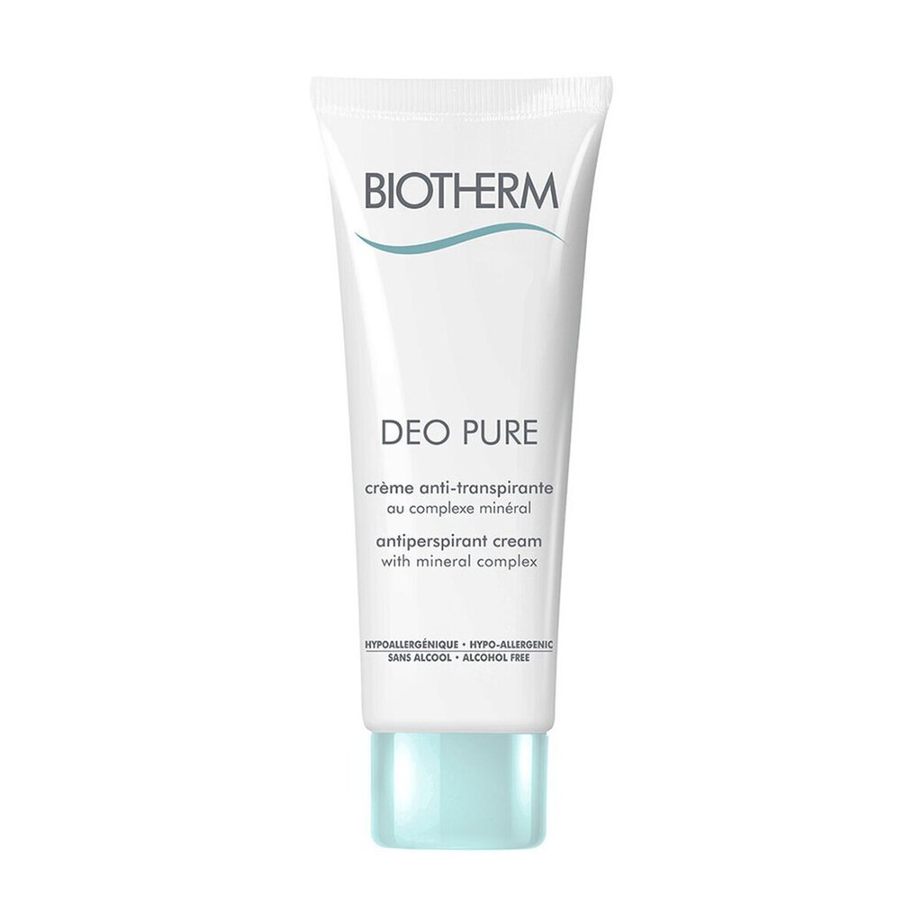 Biotherm Deo Pure Antiperspirant Cream sievietēm 75 ml цена и информация | Dezodoranti | 220.lv