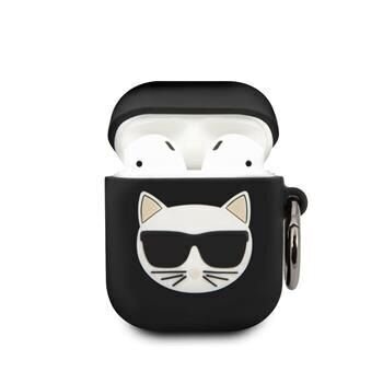 Karl Lagerfeld AirPods Choupette Black cena un informācija | Austiņu piederumi | 220.lv