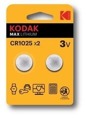 Kodak elementi 30417724, 2 gab cena un informācija | Baterijas | 220.lv