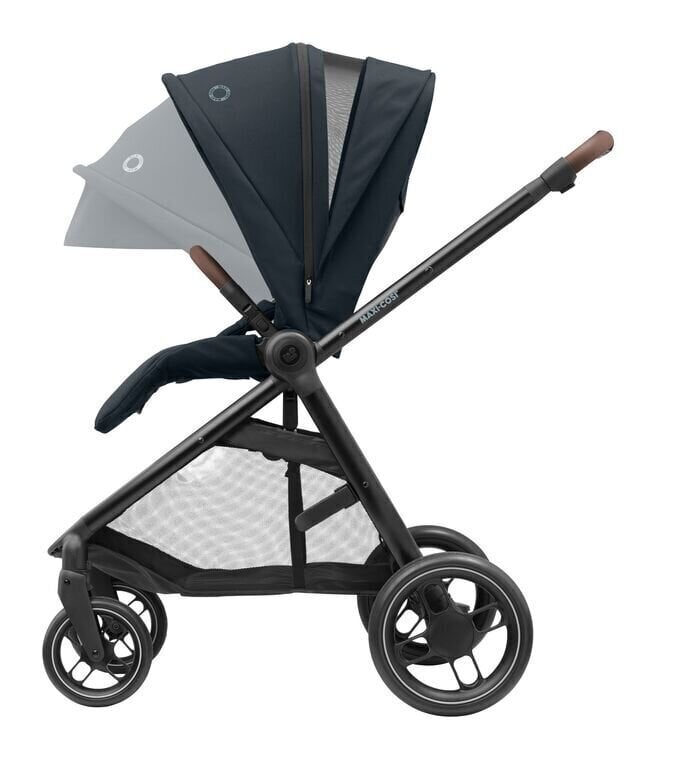 Universālie rati 2in1 Maxi-Cosi Street +, Essenential Graphite cena un informācija | Bērnu rati | 220.lv