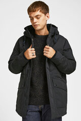Зимняя куртка JACK &amp; JONES 12189743CAVIAR-L цена и информация | Мужские куртки | 220.lv
