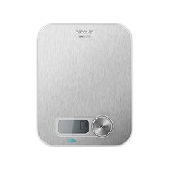 кухонные весы Cecotec Cook Control 10200 EcoPower LCD 8 Kg Нержавеющая сталь цена и информация | Кухонные весы | 220.lv