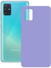 Silk Cover By Ksix для Samsung Galaxy A52, фиолетовый цена и информация | Чехлы для телефонов | 220.lv