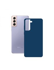 Silk Cover By Ksix, piemērots Samsung Galaxy S21, zils cena un informācija | Telefonu vāciņi, maciņi | 220.lv