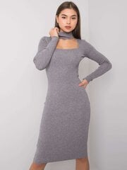 Och Bella  Трикотажное платье серого цвета цена и информация | Платья | 220.lv