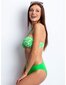 Zaļi un balti rakstaini bikini. Green cena un informācija | Peldkostīmi | 220.lv