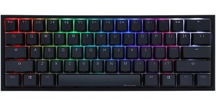 Игровая клавиатура Ducky One 2 Mini RGB Black - US layout - Cherry MX Blue Switches цена и информация | Клавиатуры | 220.lv