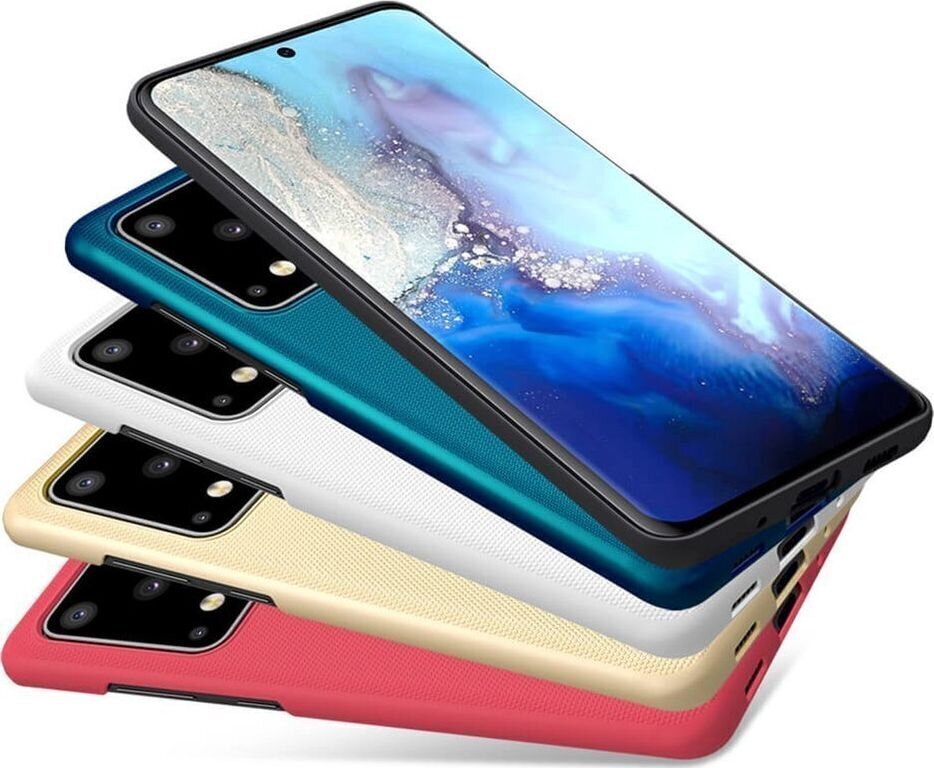 Samsung Galaxy S20 Ultra vāciņš, Nillkin Super Frosted Shield, melns cena un informācija | Telefonu vāciņi, maciņi | 220.lv