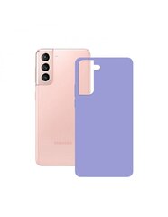 Шелковый чехол Ksix для Samsung Galaxy S21, фиолетовый цена и информация | Чехлы для телефонов | 220.lv