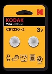 Kodak elementi 30417717, 2 gab cena un informācija | Baterijas | 220.lv