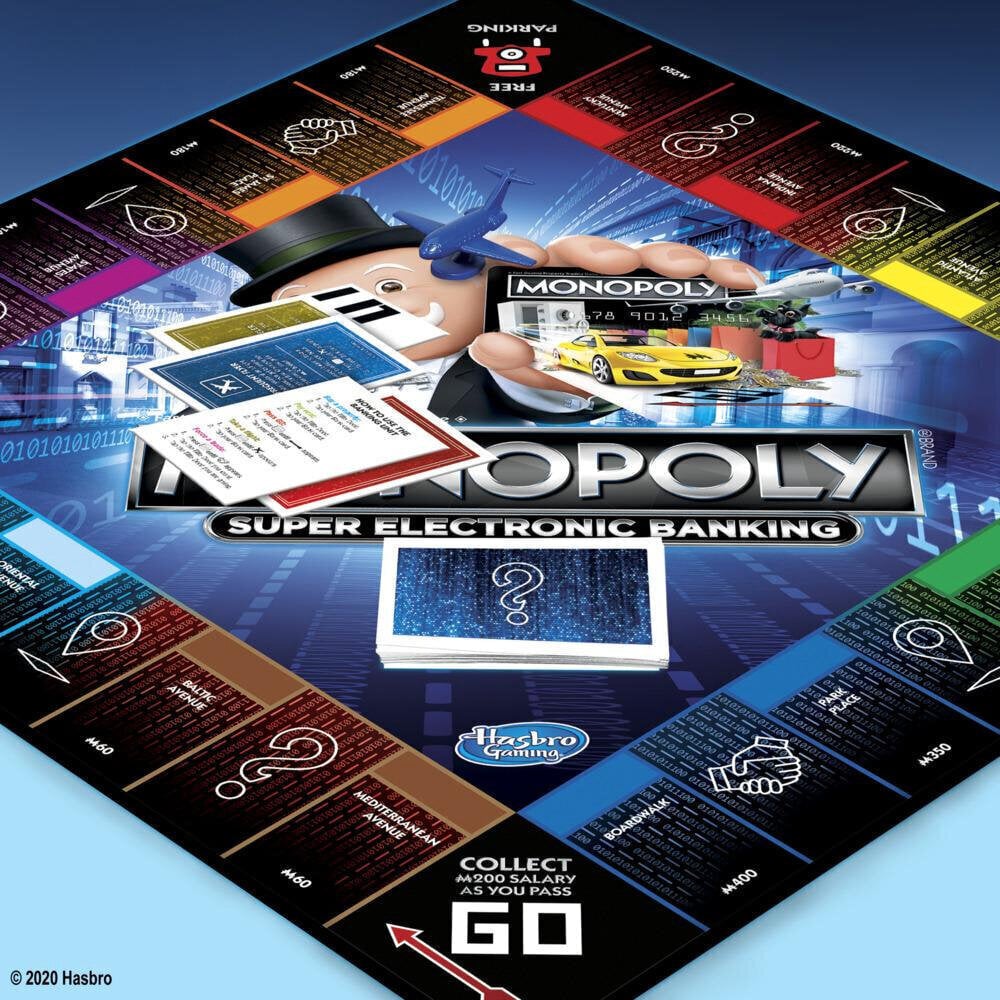 Galda spēle Monopols ar elektronisko banku Hasbro Monopoly Ultimate Rewards, EE/LV cena un informācija | Galda spēles | 220.lv