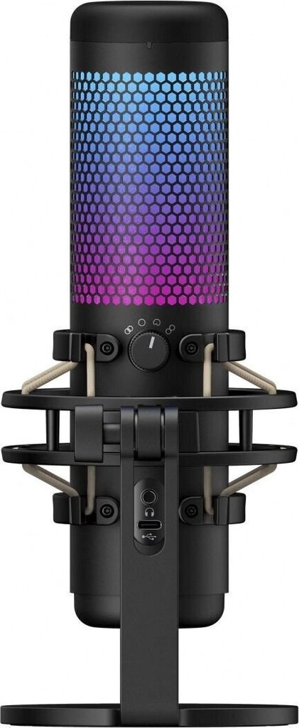 Mikrofons HyperX QuadCast S RGB (HMIQ1S-XX-RG/G) cena un informācija | Mikrofoni | 220.lv