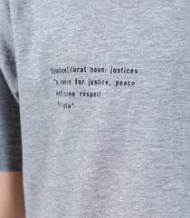 Мужская футболка HAILYS SIMONTS*01, светло-серая цена и информация | Мужские футболки | 220.lv
