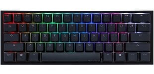 Игровая клавиатураDucky One 2 Mini RGB Black - US layout - Cherry MX коричневый переключатель цена и информация | Клавиатуры | 220.lv