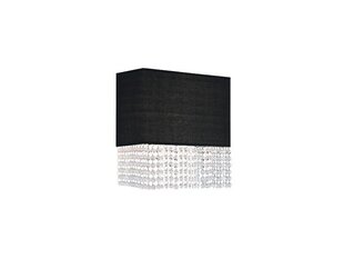 Azzardo sienas lampa Glamour Black цена и информация | Настенные светильники | 220.lv