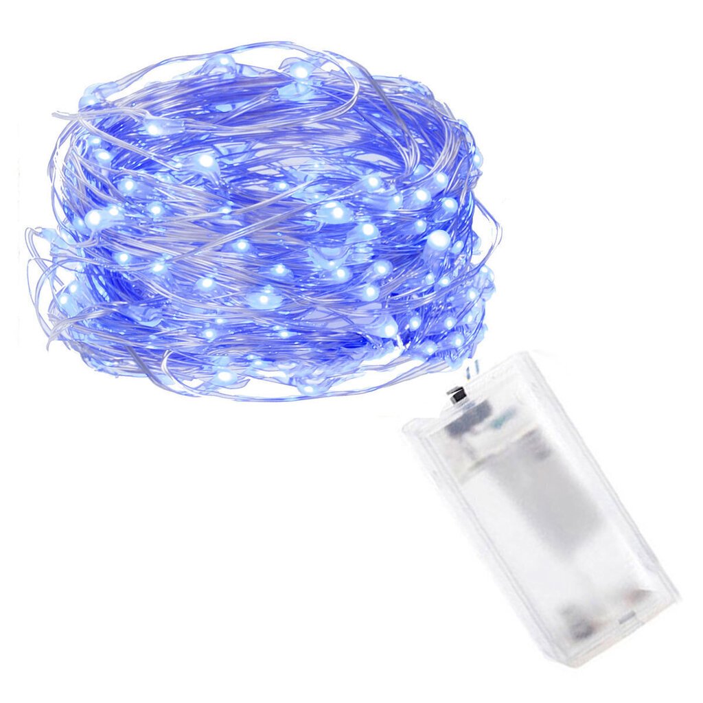 Virtene 20 LED MicroLED "Smart", zila cena un informācija | Ziemassvētku lampiņas, LED virtenes | 220.lv