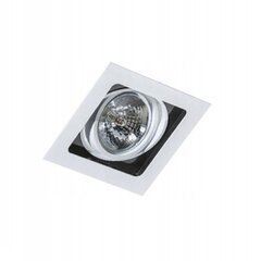 Azzardo iebūvējams gaismeklis Sistro 1 White cena un informācija | Iebūvējamās lampas, LED paneļi | 220.lv