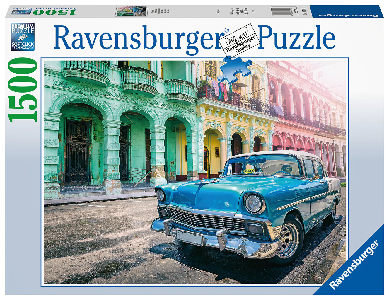 Puzle Ravensburger Kubas automašīna, 1500 d., 16710 cena un informācija | Puzles, 3D puzles | 220.lv