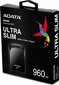 ADATA SSD SC680 960GB (ASC680-960GU32G2-CBL) цена и информация | Ārējie cietie diski | 220.lv