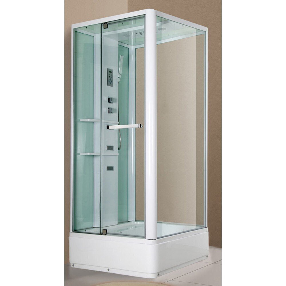 Masāžas dušas kabīne SO114 kreisās puses 80x100 цена и информация | Hidromasāžas dušas kabīnes | 220.lv