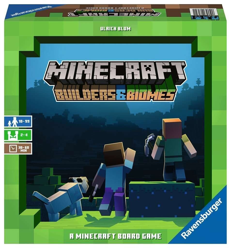 Galda spēle Ravensburger Minecraft Builders & Biomes, 27088 цена и информация | Galda spēles | 220.lv