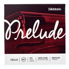 Струны для виолончели D'Addario Prelude J1010 4/4M цена и информация | D'Addario Музыкальные инструменты и принадлежности | 220.lv