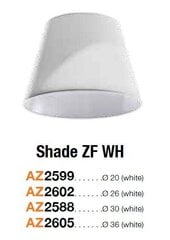 Azzardo абажур для светильника Shade ZF 26 White цена и информация | Люстры | 220.lv